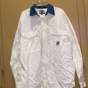 Beverly Hills Polo Club Button-Down Shirt – Size M